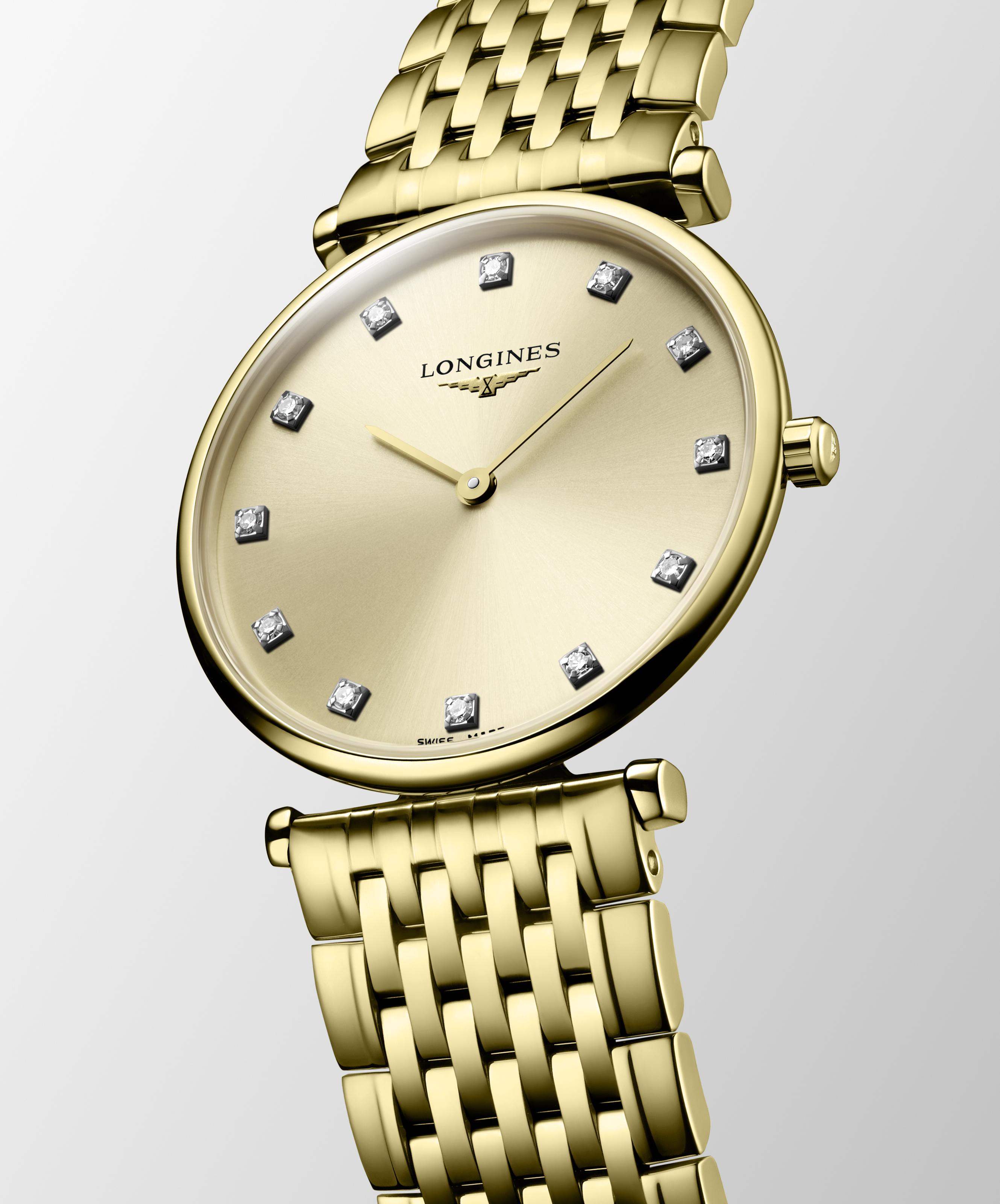 L4.512.2.37.8 Longines La Grande Classique 29  med diamant index