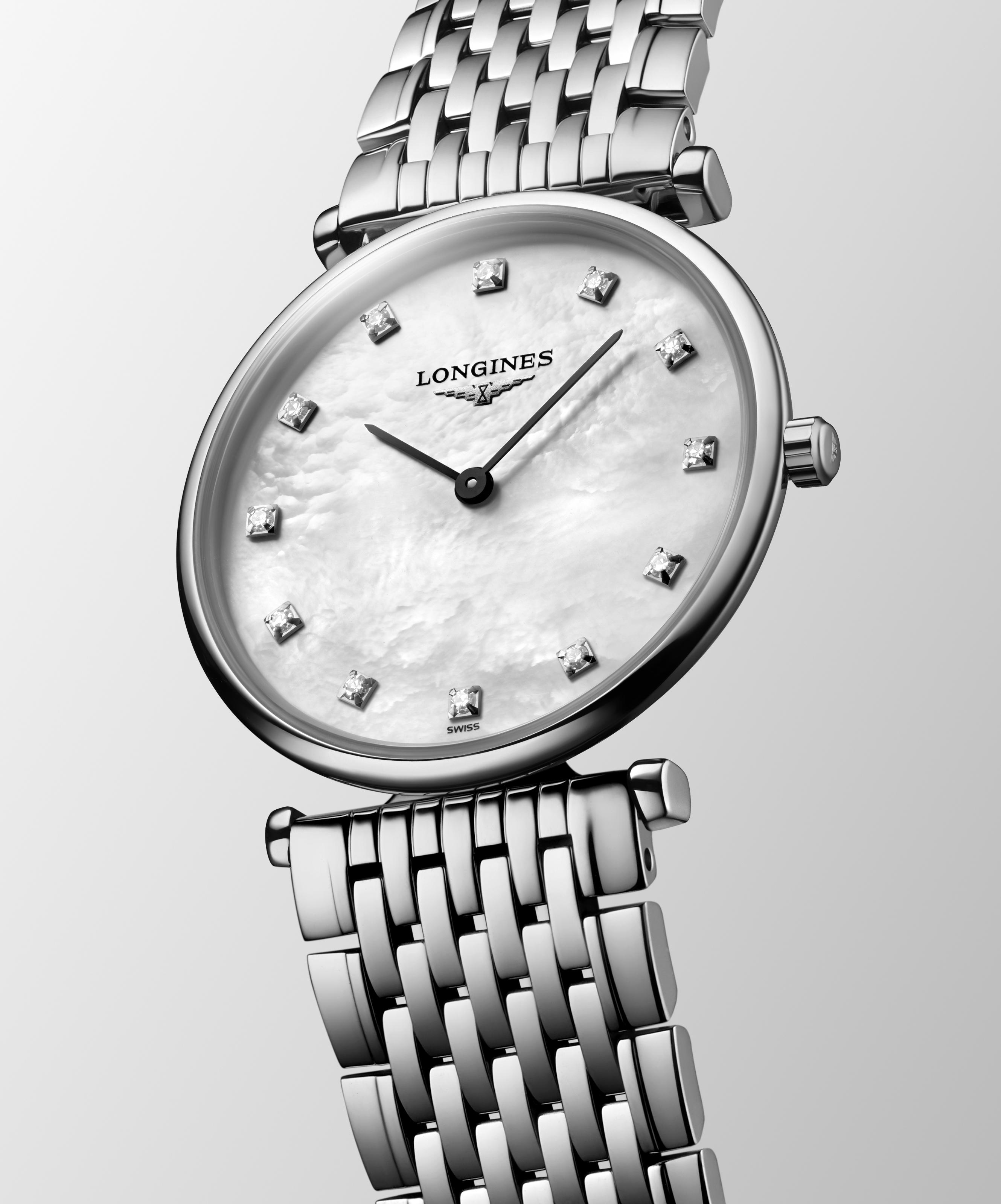 L4.512.4.87.6 Longines La Grande Classique 29 pärlemor med diamant index