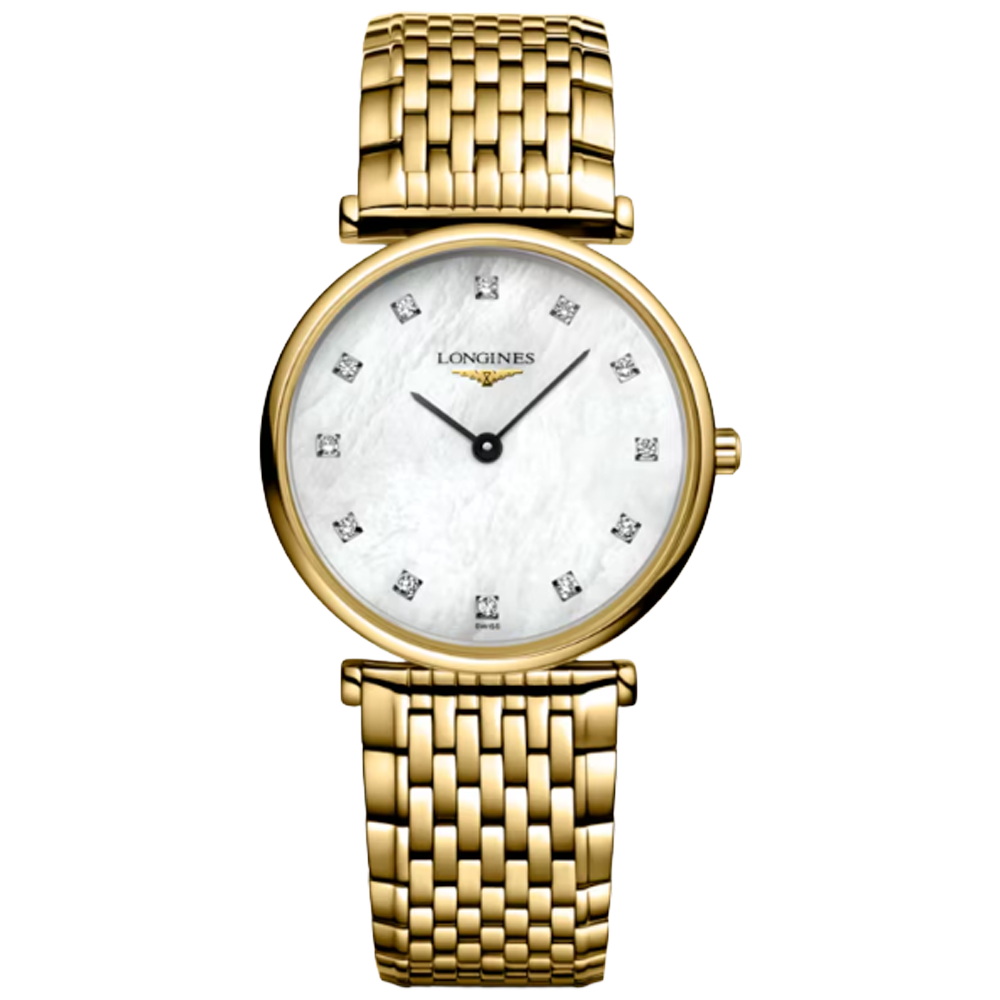 L4.512.2.87.8 Longines La Grande Classique 29 pärlemor med diamant index
