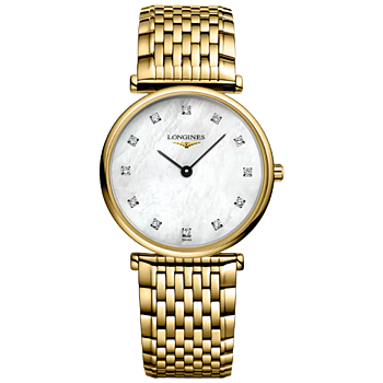 L4.512.2.87.8 Longines La Grande Classique 29 pärlemor med diamant index
