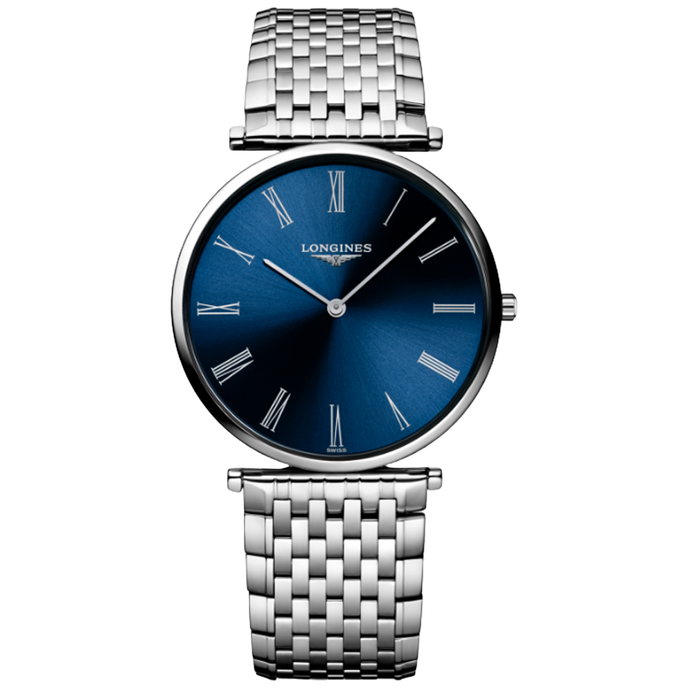 L4.755.4.94.6 Longines La Grande Classique 36 blå romerska siffror