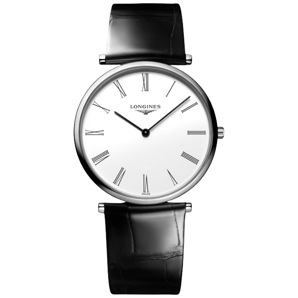 L4.755.4.11.2 Longines La Grande Classique 36 med romerska siffror