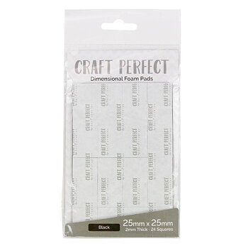 Tonic Studios - Craft Perfect - Dimensional Foam Pads 25mmX25mm - Black