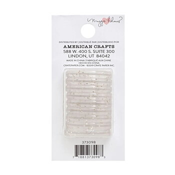 Crate Paper - Day-to-Day planner discs small - Gold glitter