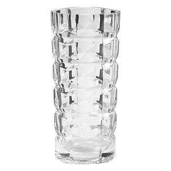 Blomvas i glas, modell Vindsor. Höjd 17cm 