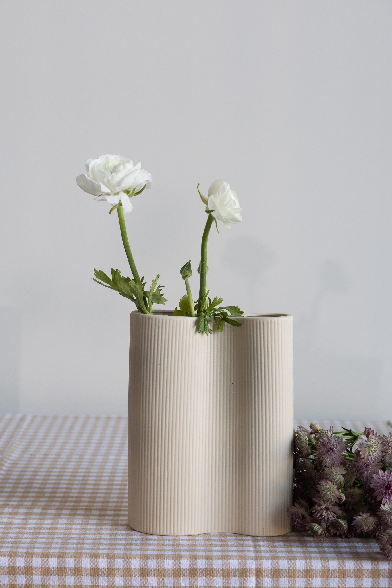 BUNN Beige dubbel vas - 2