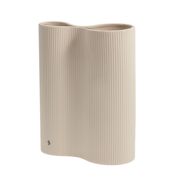BUNN Beige dubbel vas