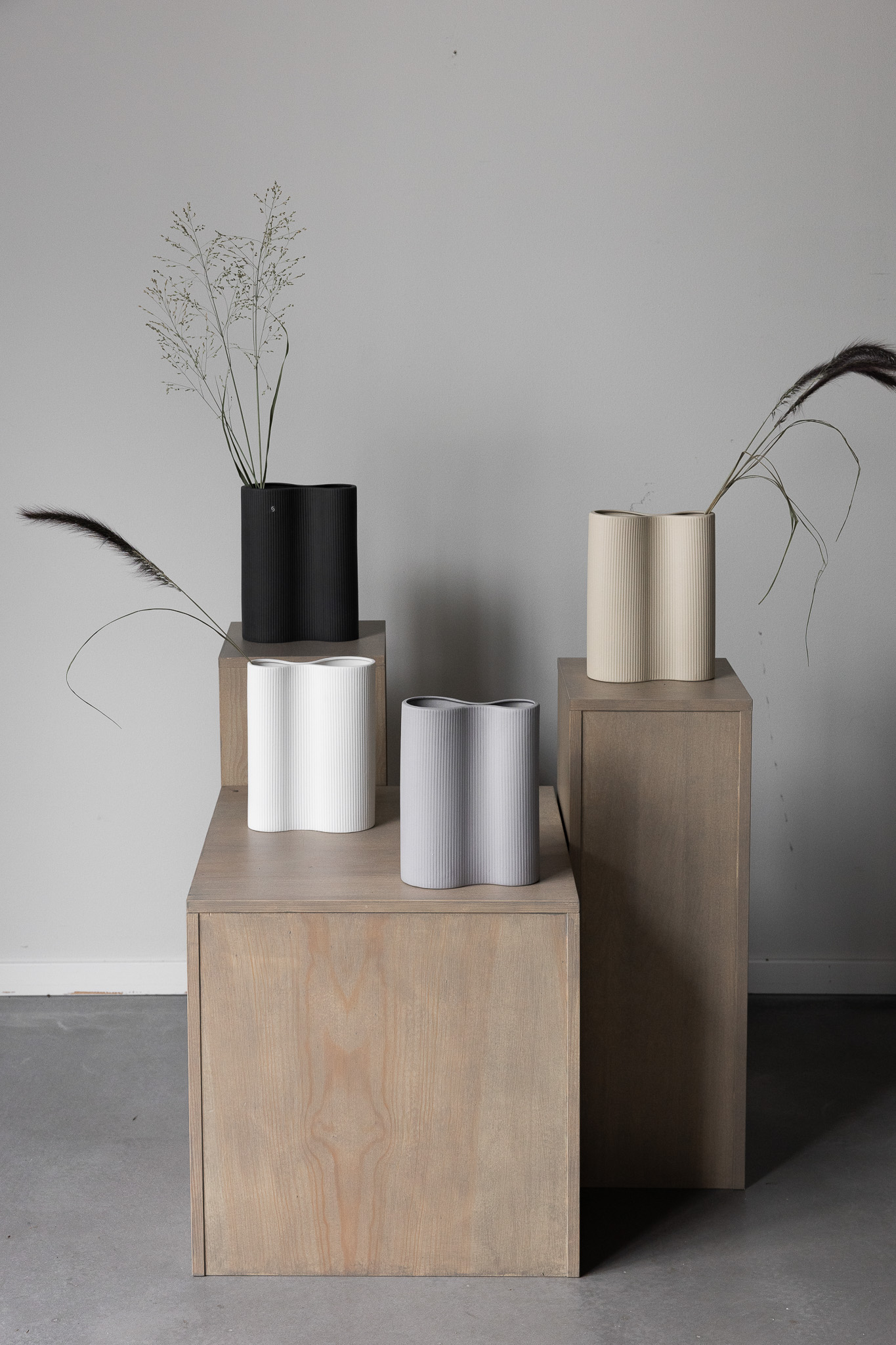 BUNN Beige dubbel vas - 4