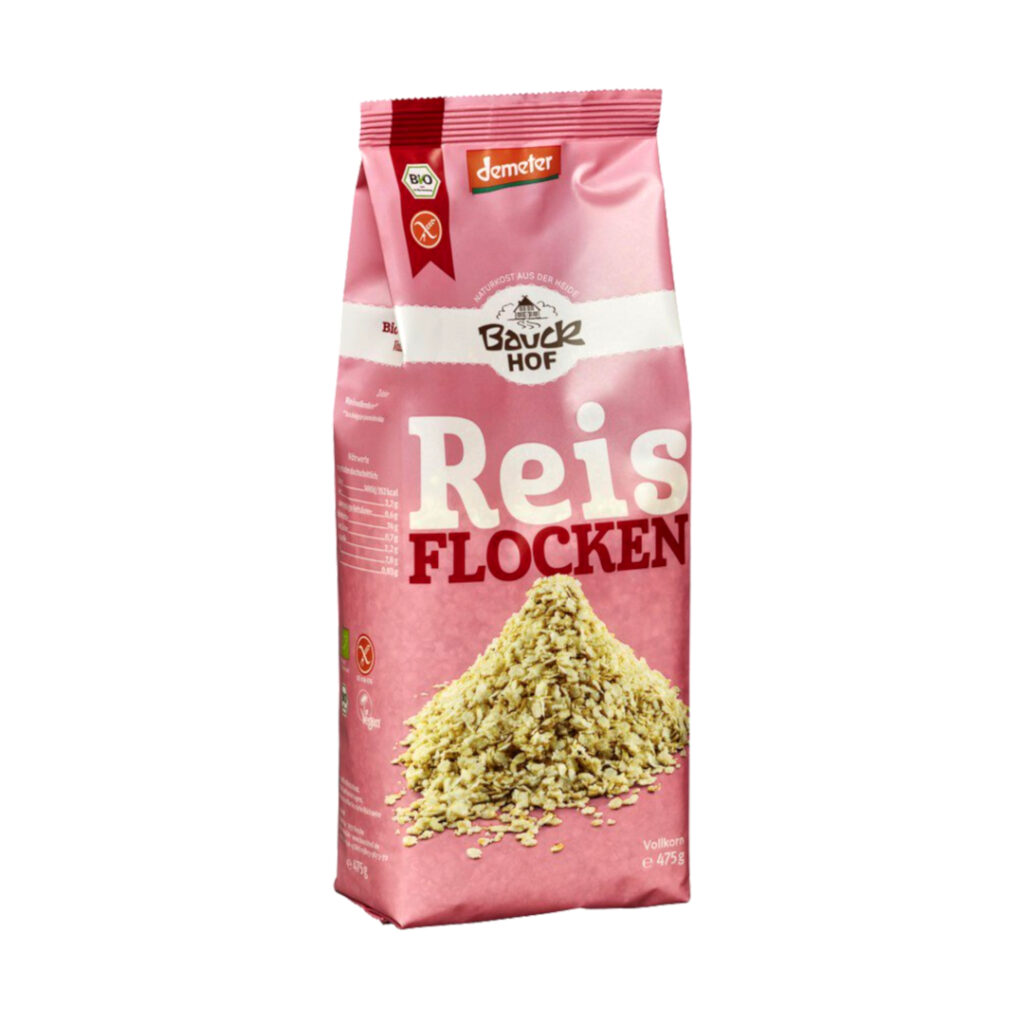 Risflingor 475g Bauck Demeter
