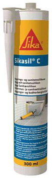 Fogmassa Bygg- och sanitetssilikon Sikasil-C Svart