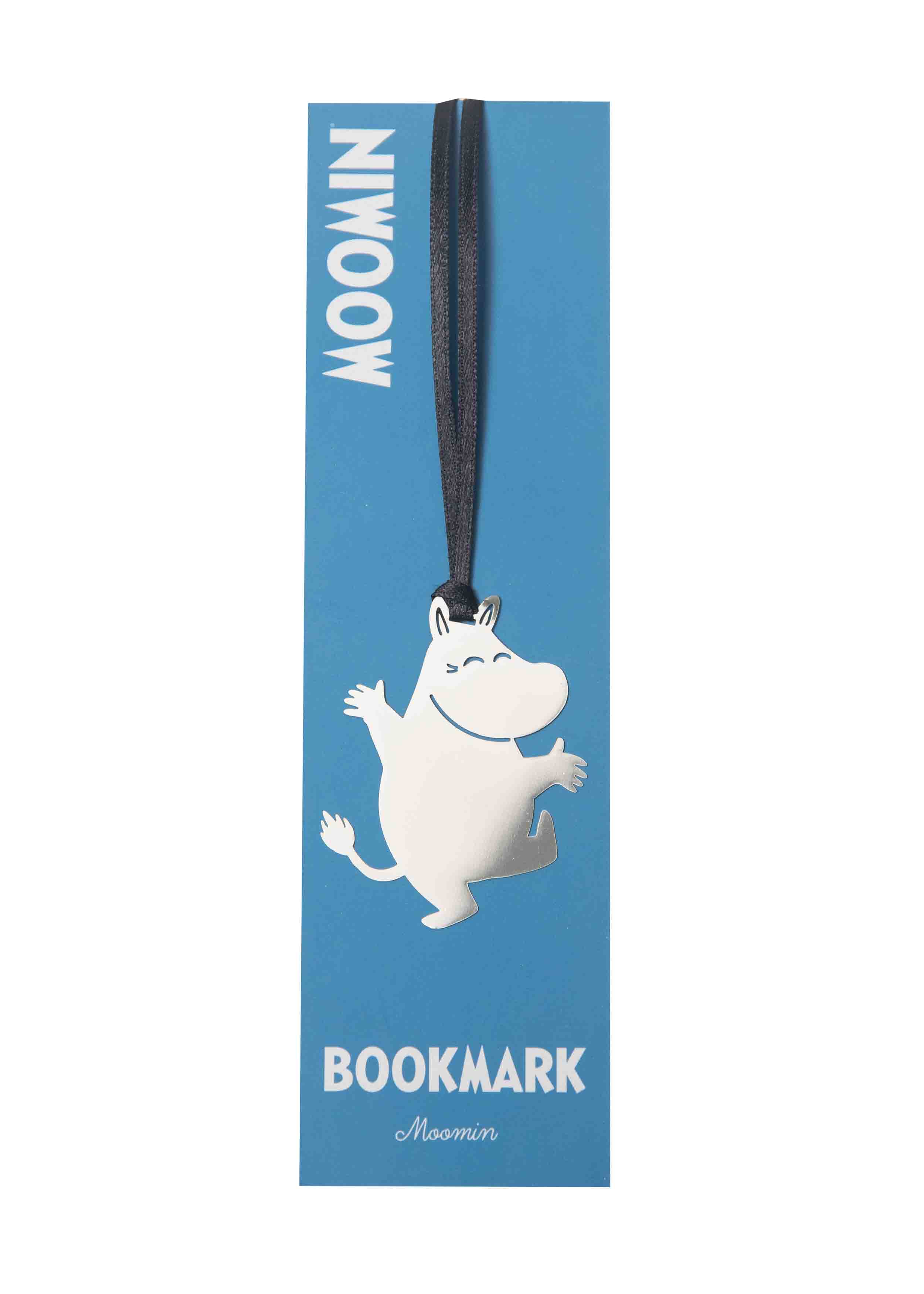 Bookmark - Moomintroll Happy - Silver