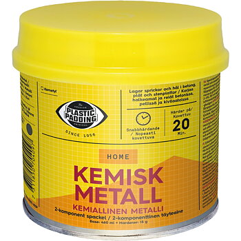 Spackel Kemisk Metall PP 460ml