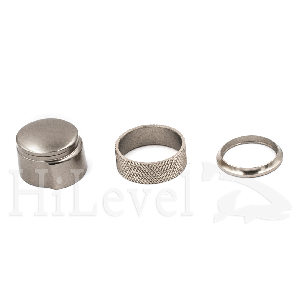 Skeleton with slide ring - Gun metal - 2