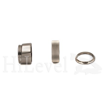 Skeleton with slide ring - Gun metal