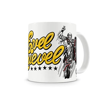EVEL KNIEVEL JUMP COFFEE MUG