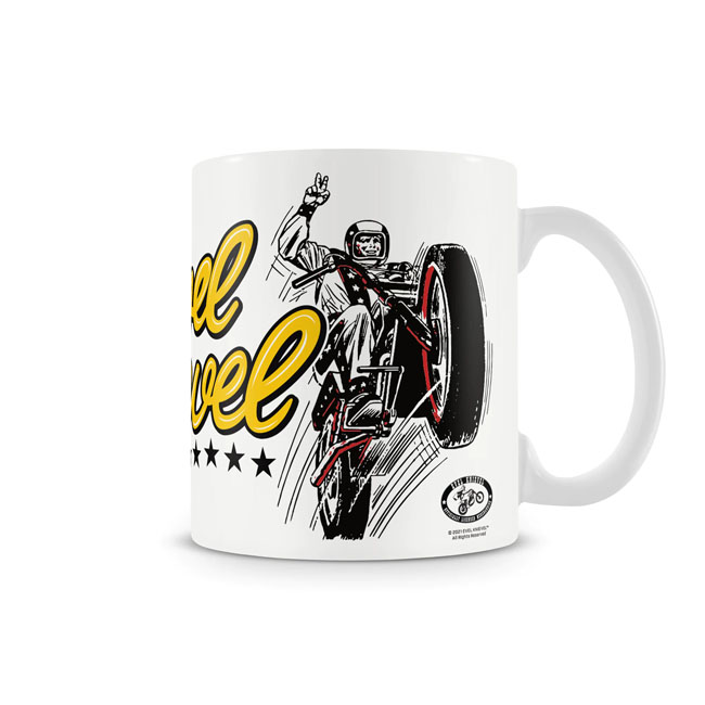 EVEL KNIEVEL JUMP COFFEE MUG