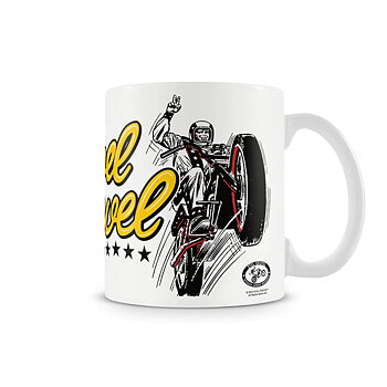 EVEL KNIEVEL JUMP COFFEE MUG