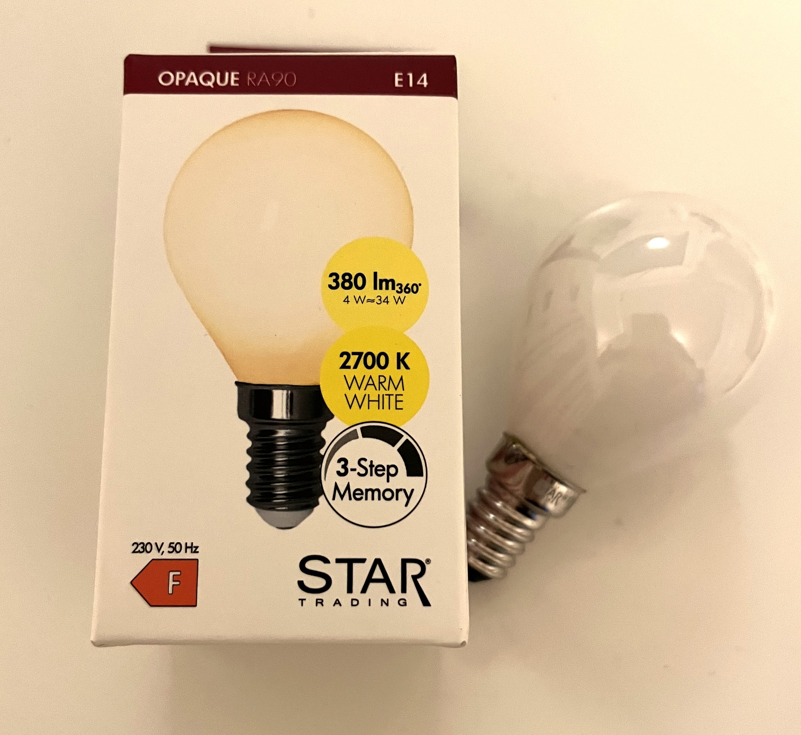 Tillbehör - Dimbar LED lampa - 3 steg