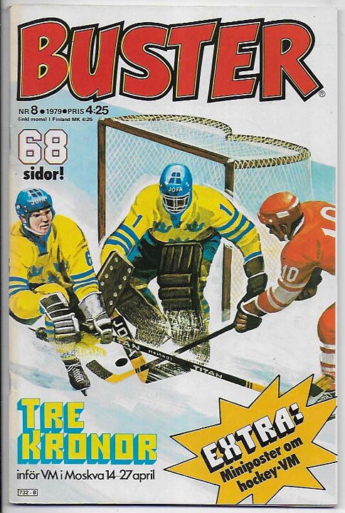 Buster 1979 Nr 8 VF med Poster