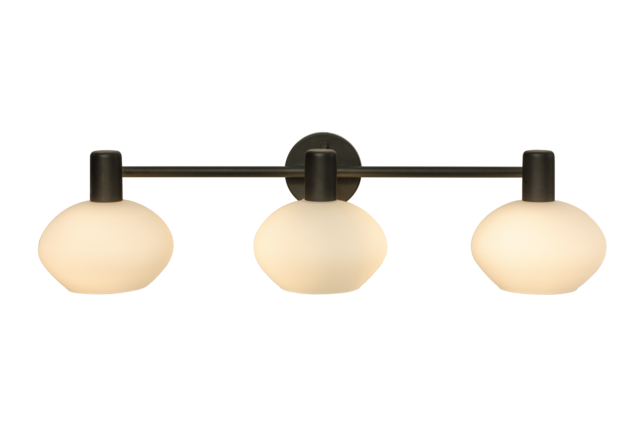 ELBA vägglampa bad 3:a, svart - Aneta Lighting