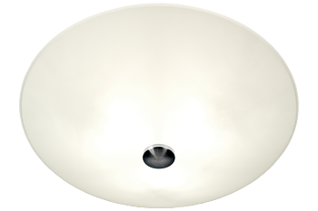 IGLO plafond 50cm, vit/stål - Aneta Lighting