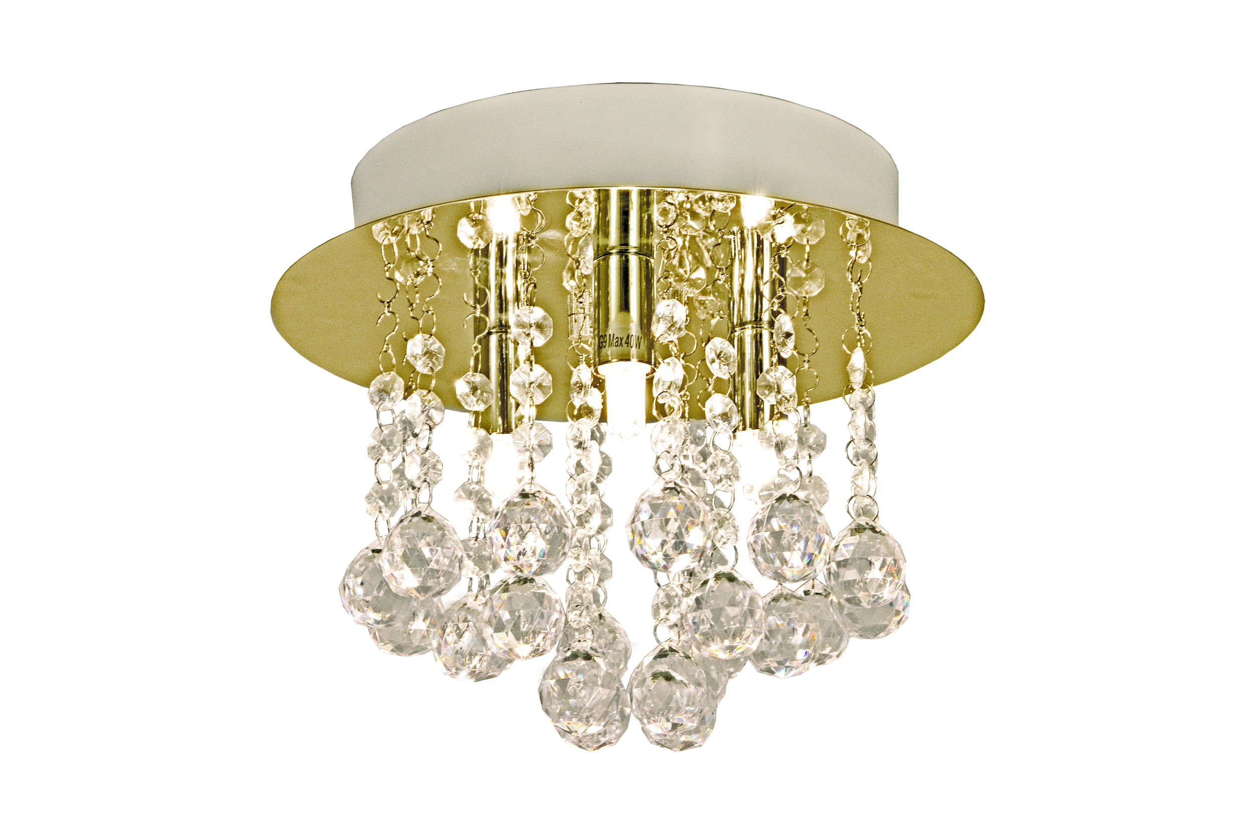 MADELENE plafond, mässing - Aneta Lighting