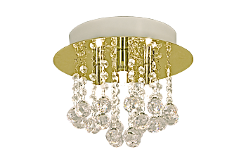 MADELENE plafond, mässing - Aneta Lighting