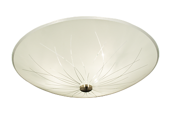 NERINE plafond, vit/stål - Aneta Lighting