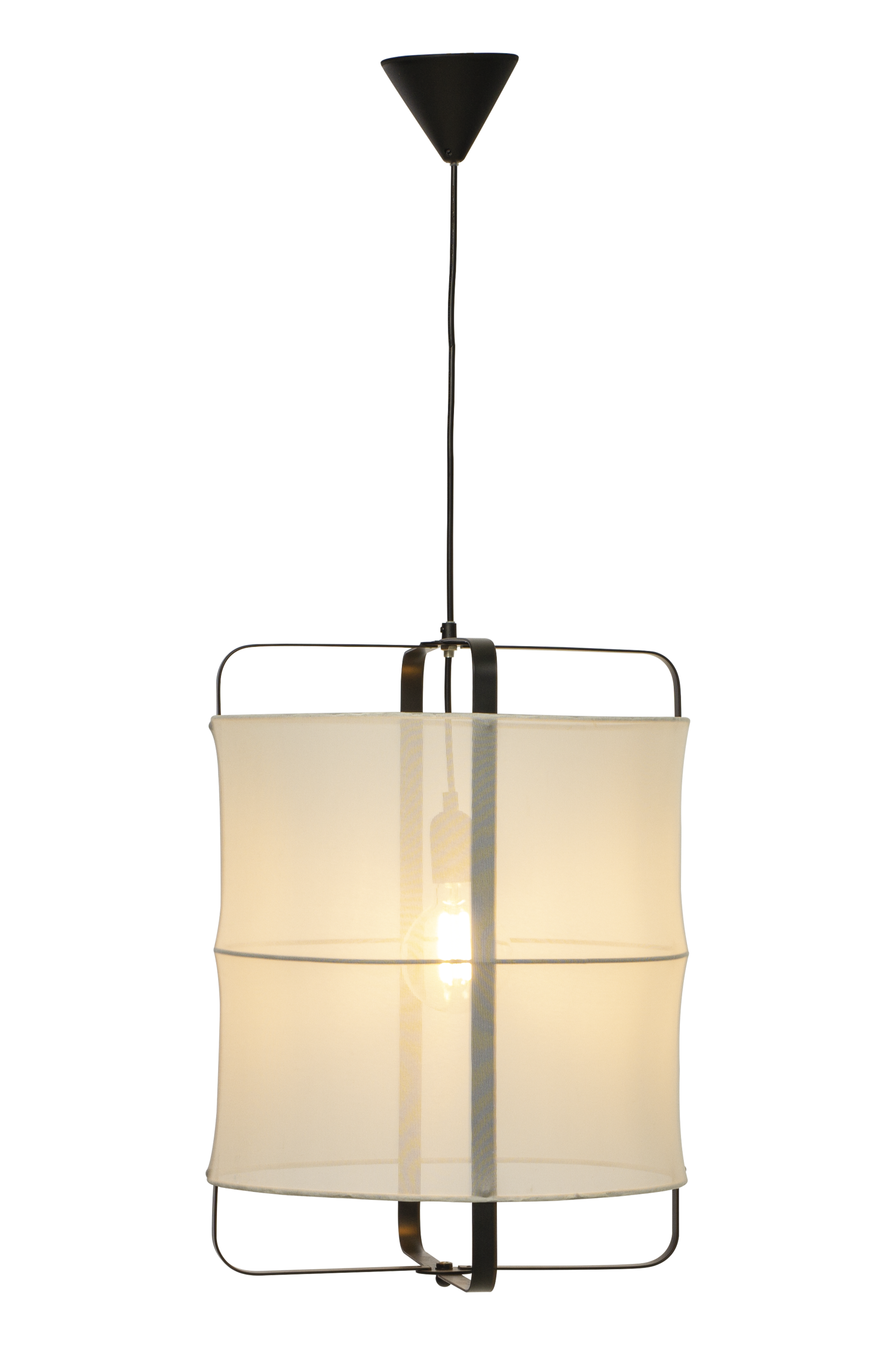 RAMMI taklampa, svart/vit - Aneta Lighting