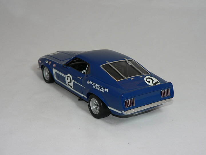 Ford Mustang  Boss 302   1969  1:18  Welly  ( #2 Dan Gurney Trans AM )