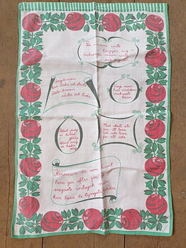 Cover towel May Bühler 1960s