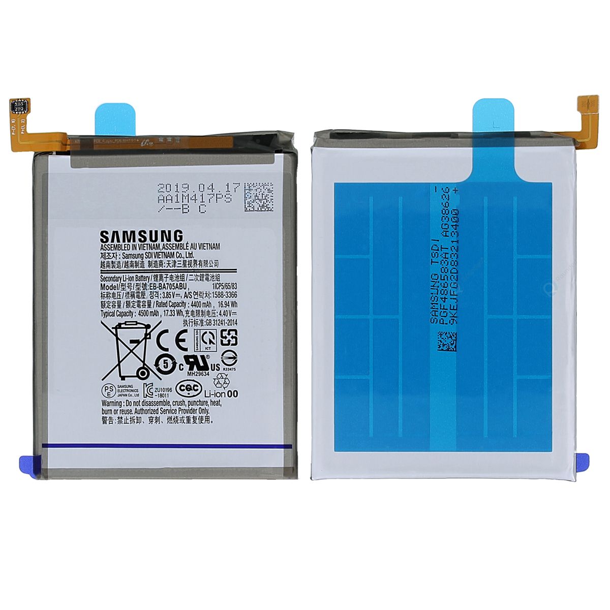 Samsung Galaxy A70 Batteri med tejp Original
