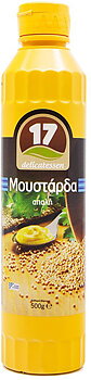 Mjuk senap, 17 delicatessen,  500g
