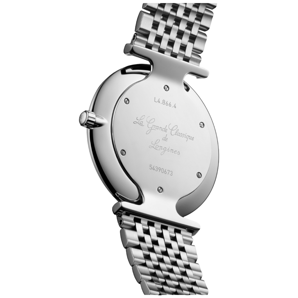 L4.866.4.97.6 Longines La Grande Classique 38 blå med diamant index