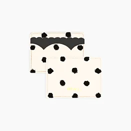 Painted Dots Card Holder