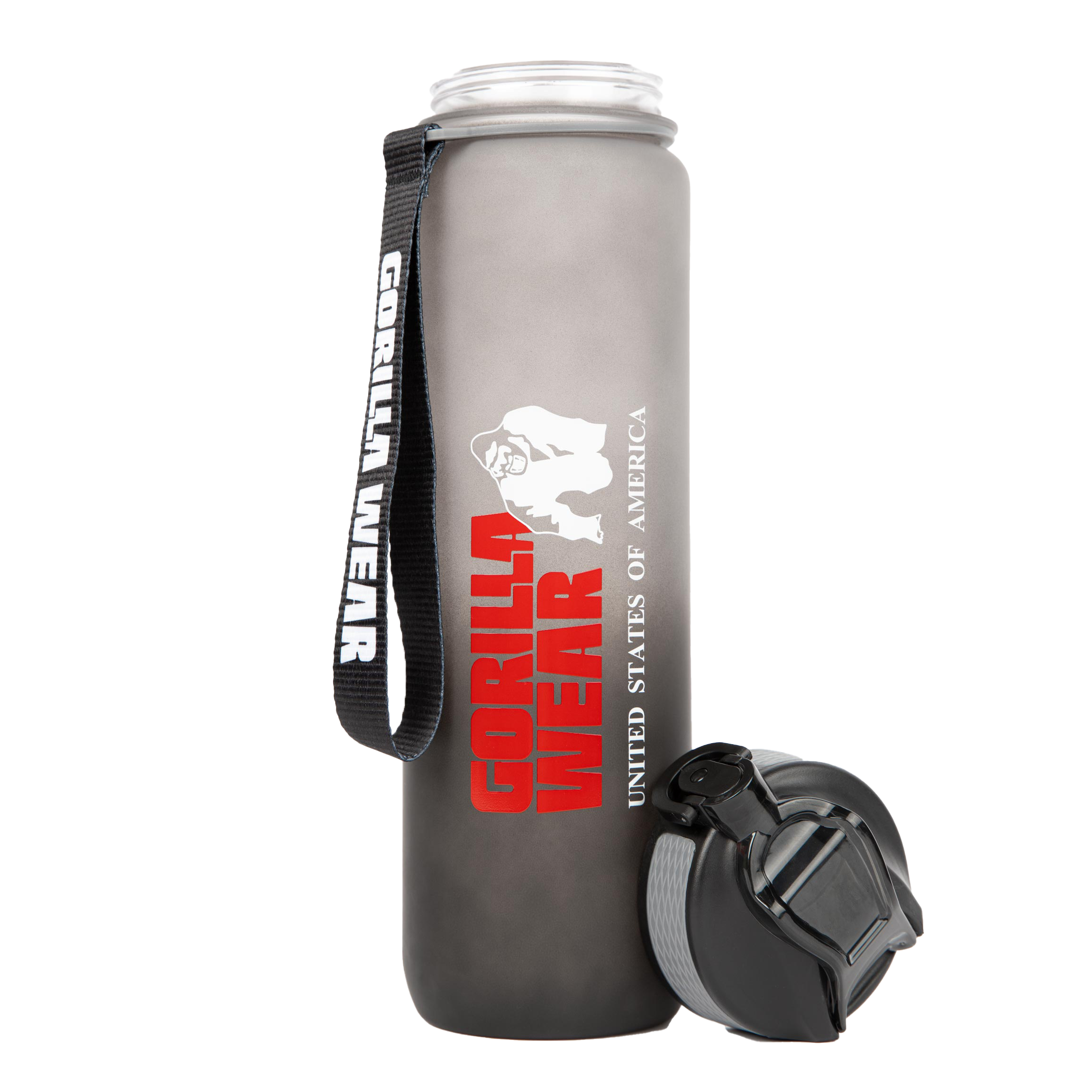 Gradient Water Bottle 1000 ml, black/grey - 5