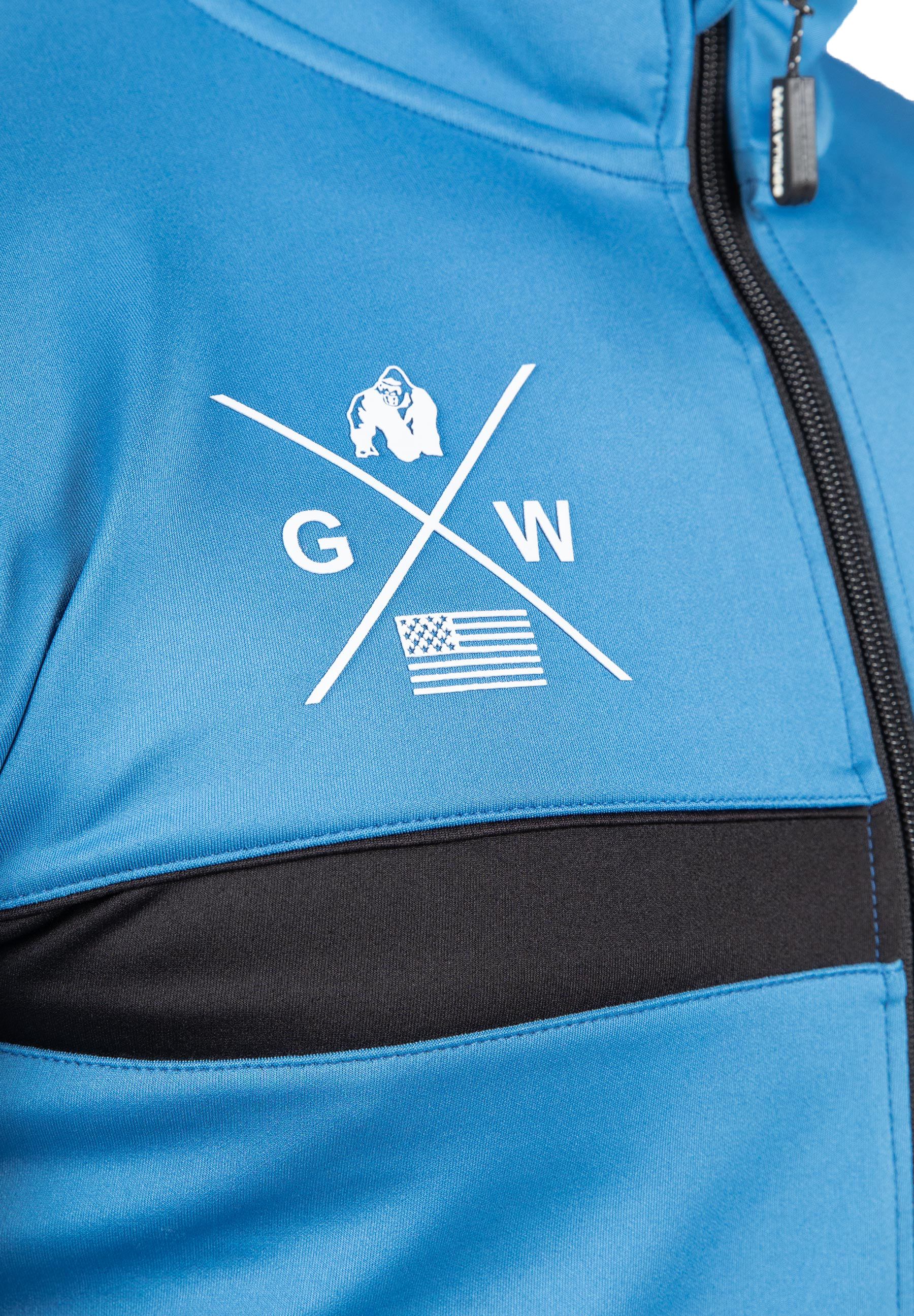 Vernon Track Jacket, blue - 4