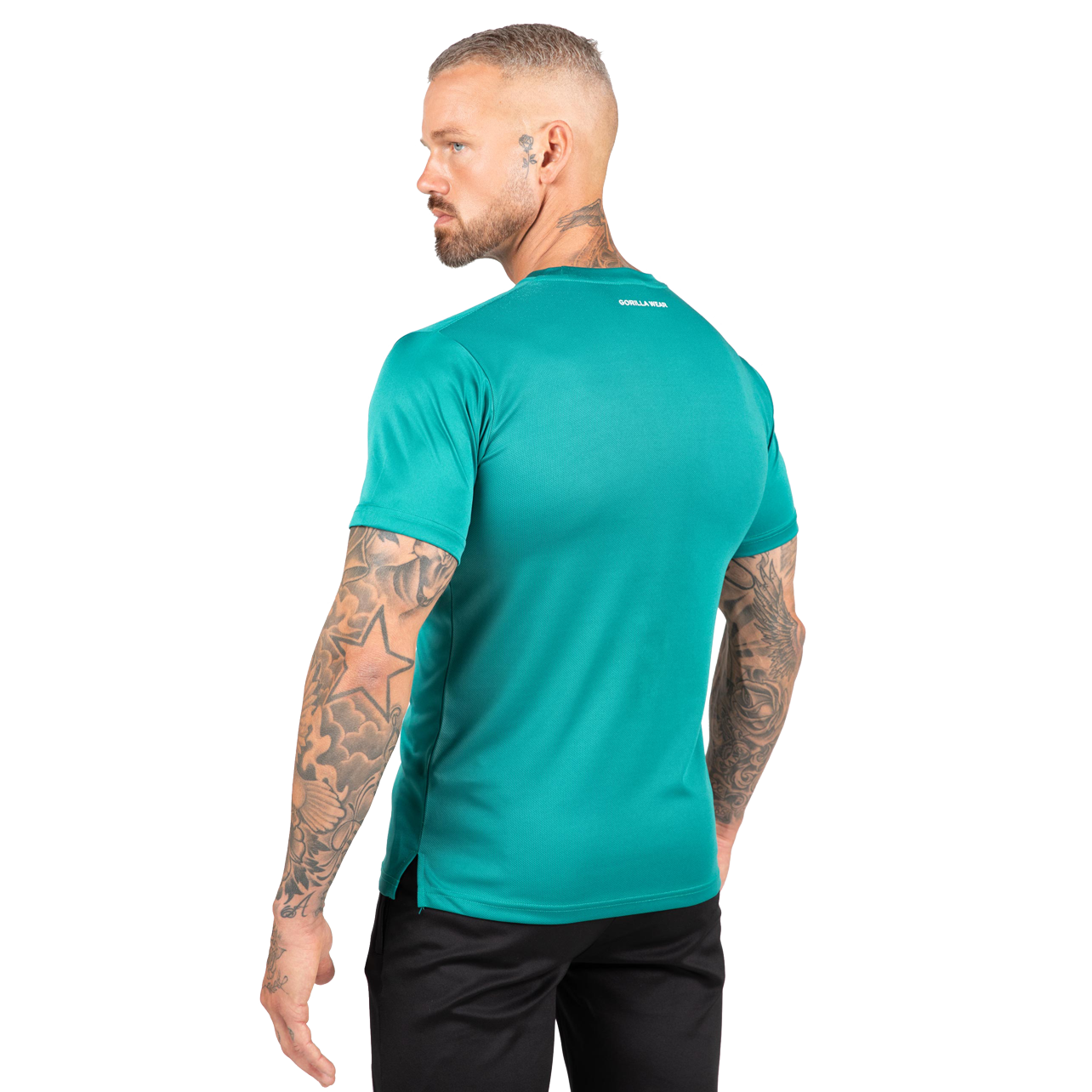 Vernon T-Shirt, teal green - 2