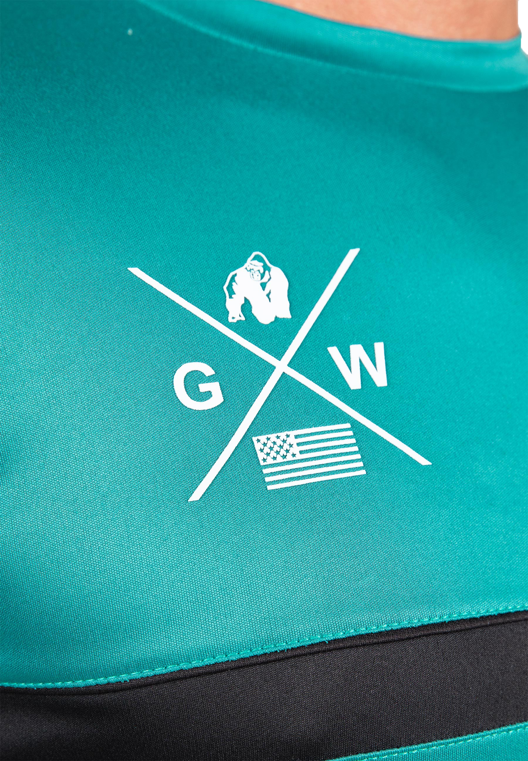 Vernon T-Shirt, teal green - 10