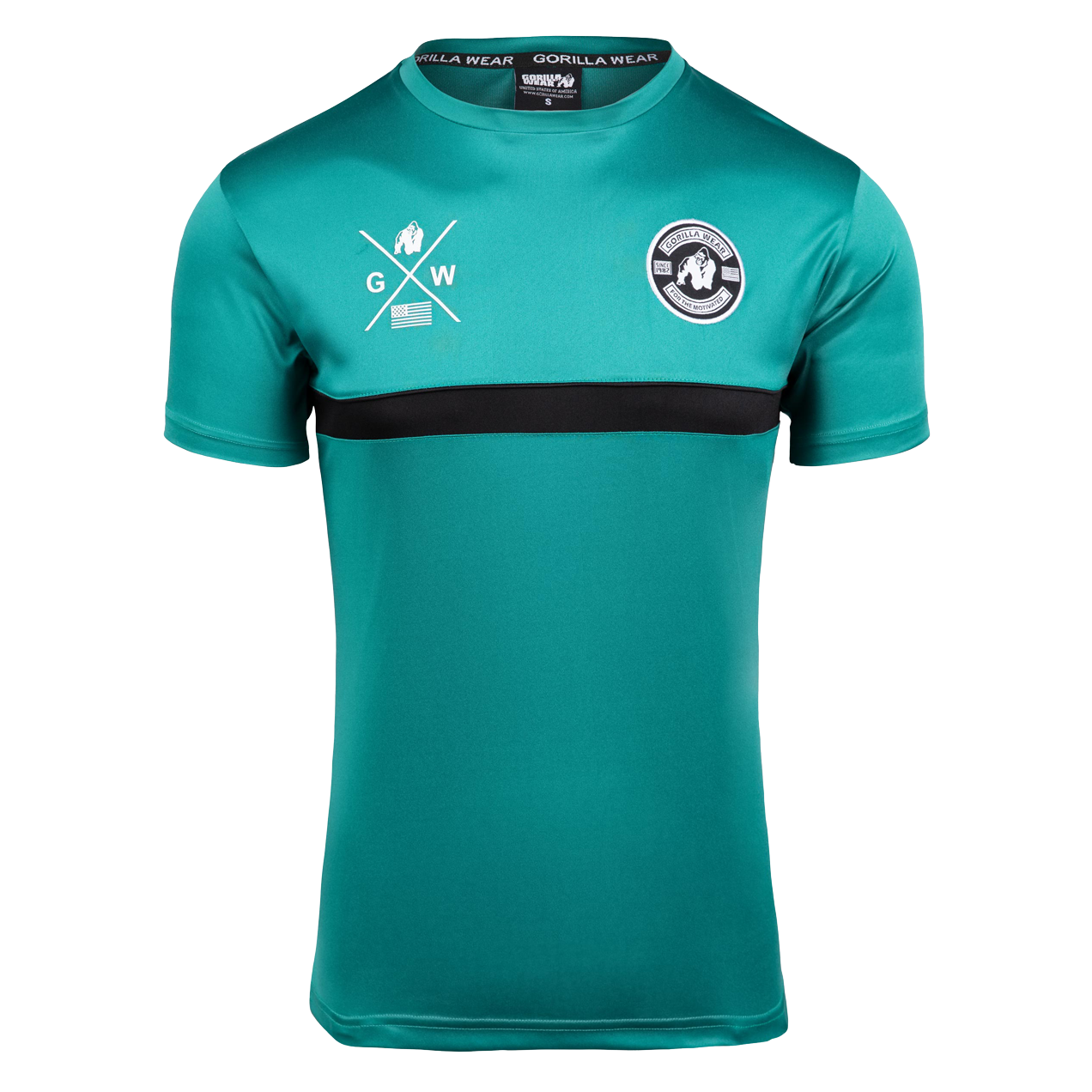 Vernon T-Shirt, teal green - 4