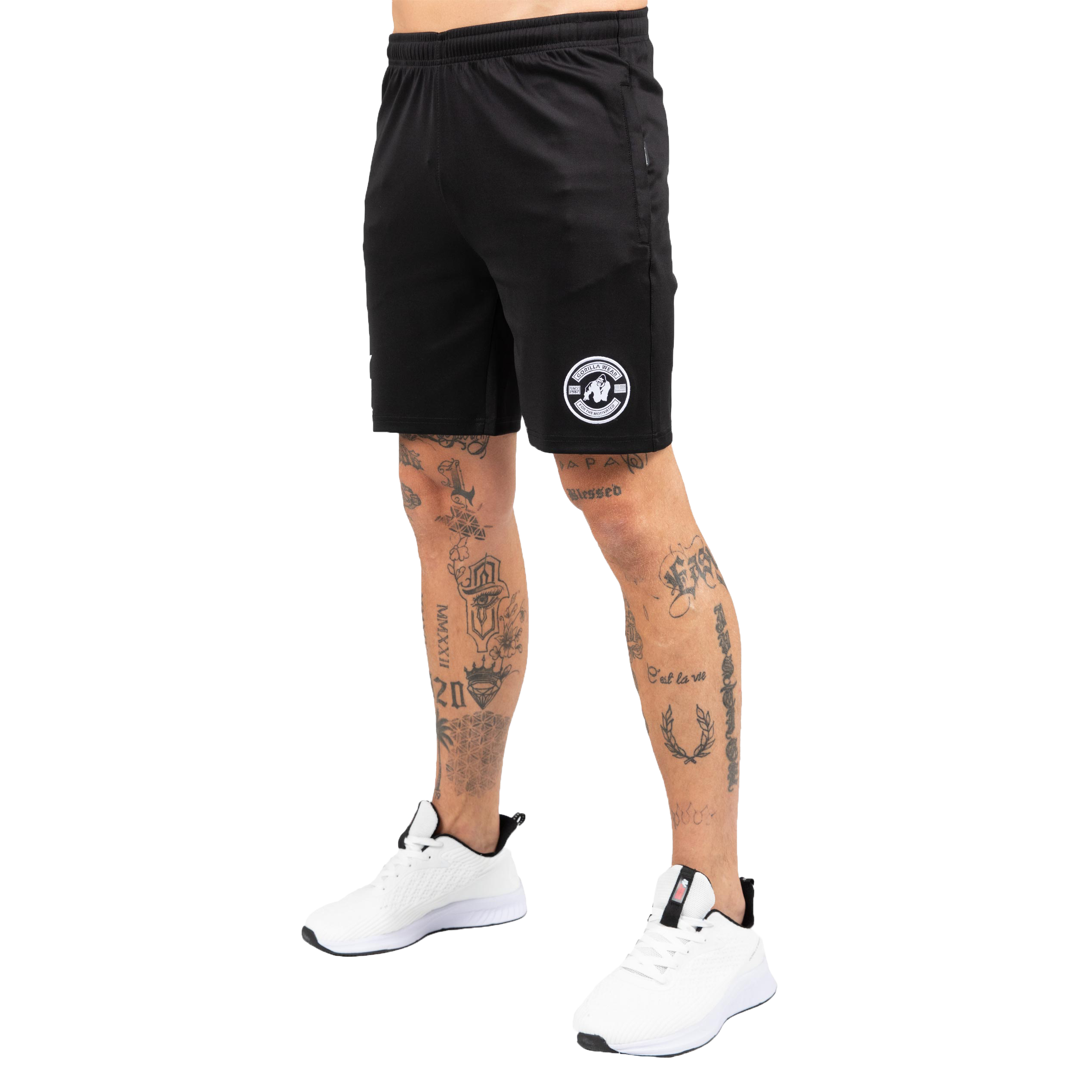 Vernon Track Shorts, black
