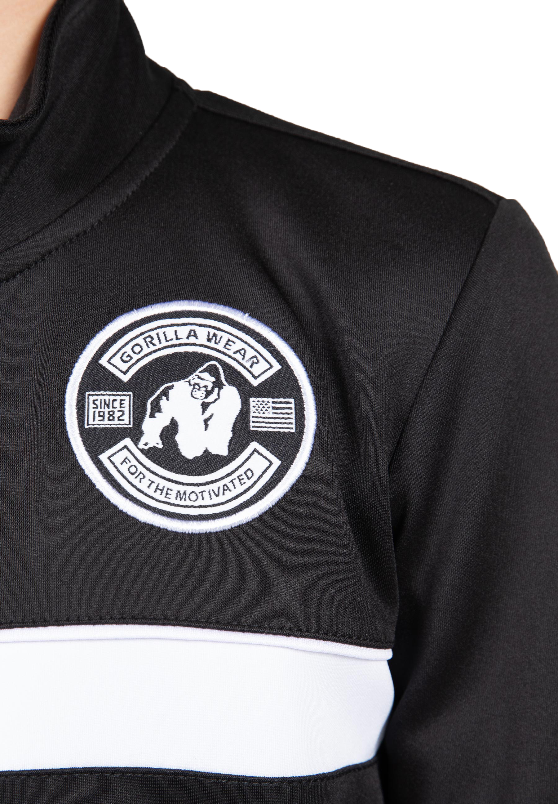 Vernon Kids Track Jacket, black - 8