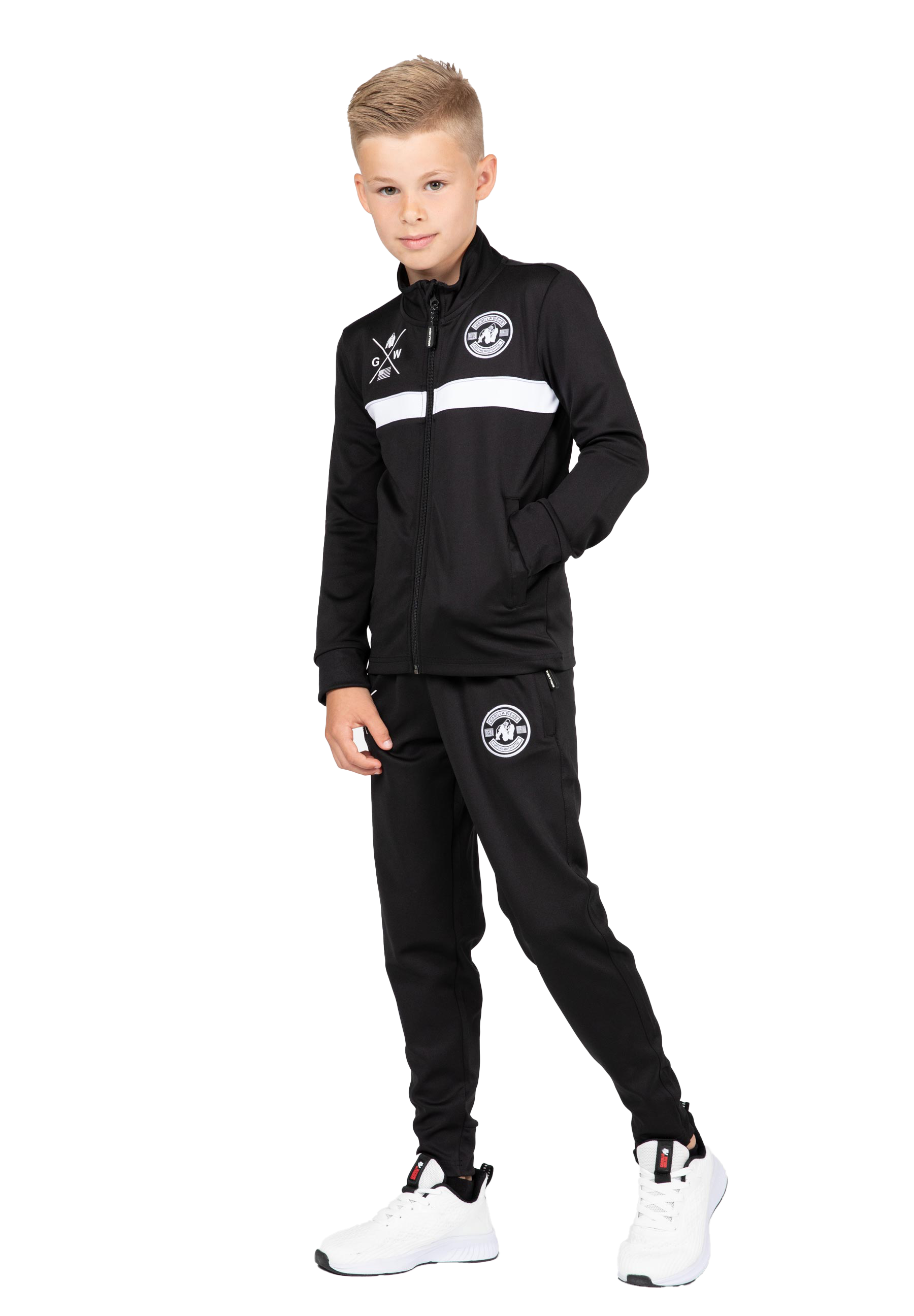 Vernon Kids Track Jacket, black - 6