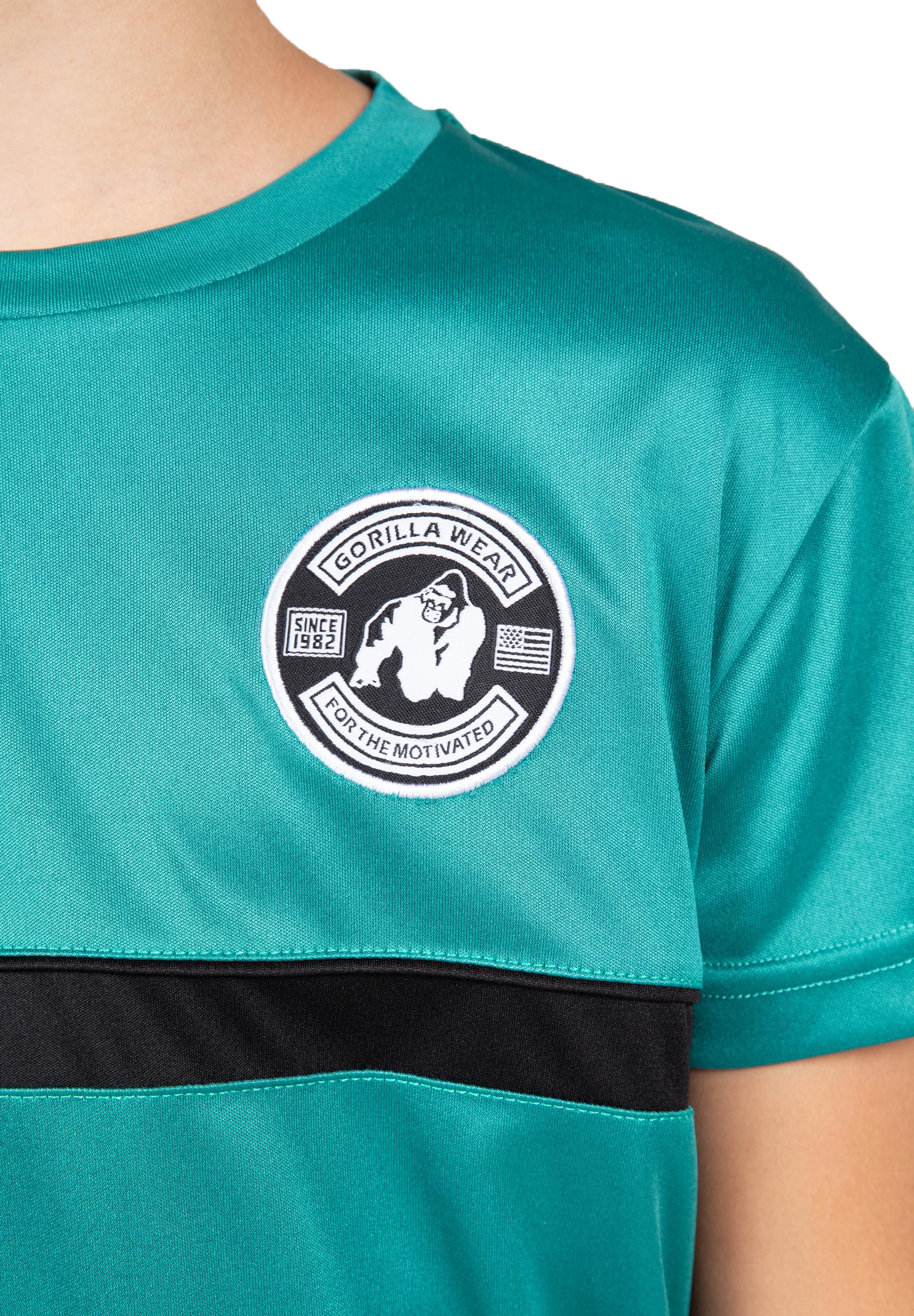 Vernon Kids T-Shirt, teal green - 6