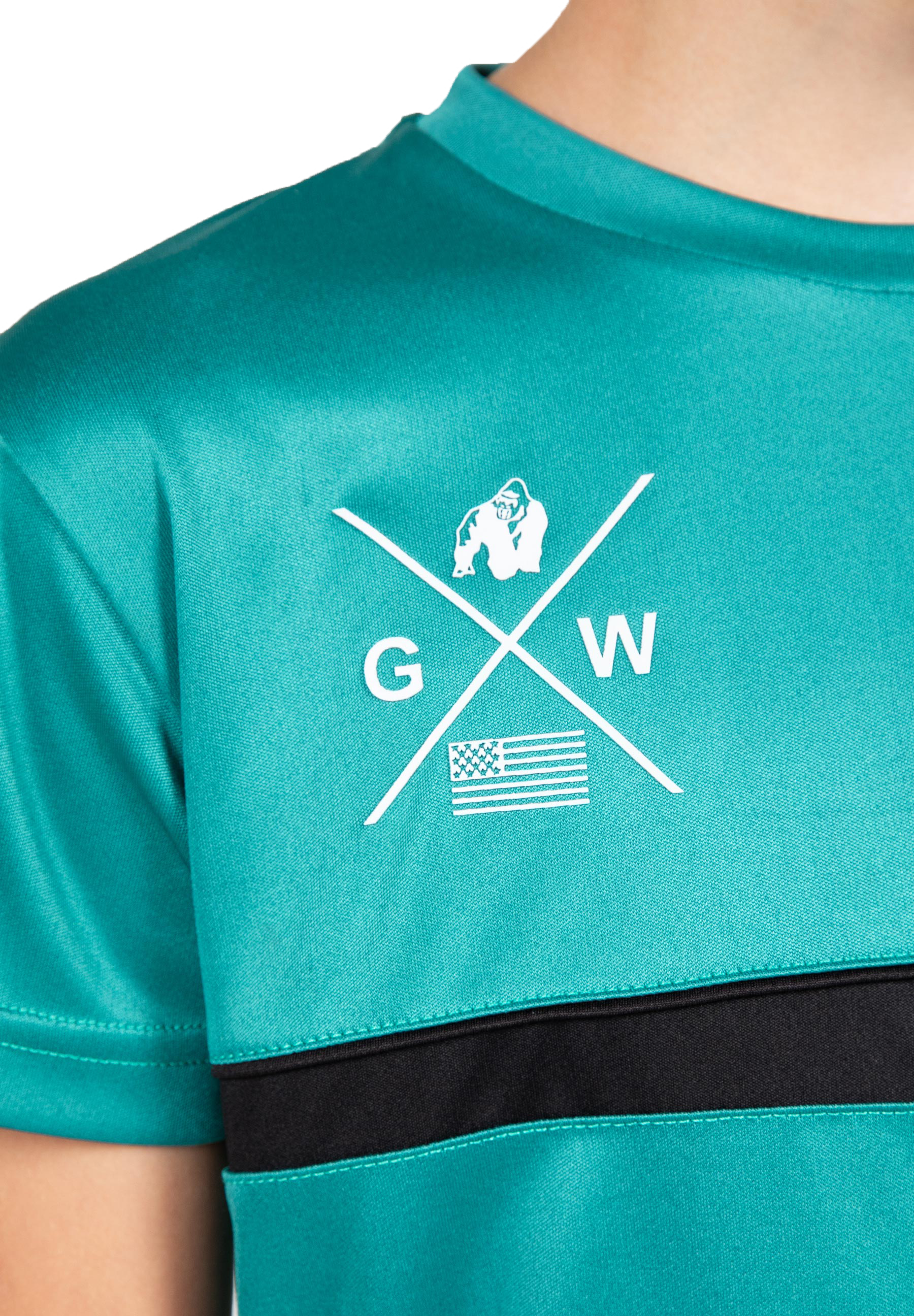 Vernon Kids T-Shirt, teal green - 8
