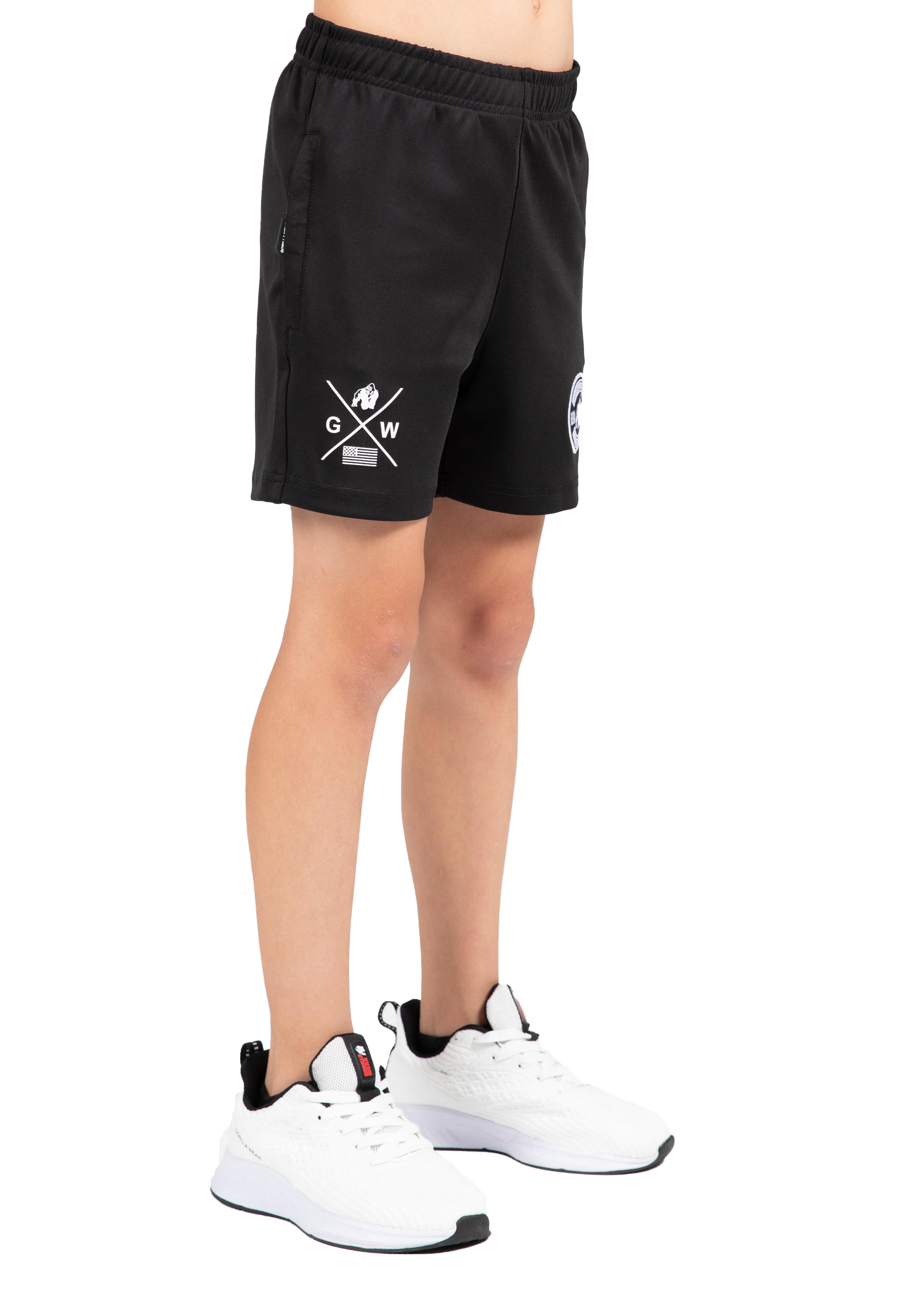 Vernon Kids Track Shorts, black - 4