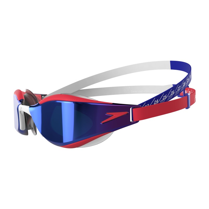 New Collection 2024! Speedo Fastskin Hyper Elite mirror red/blue