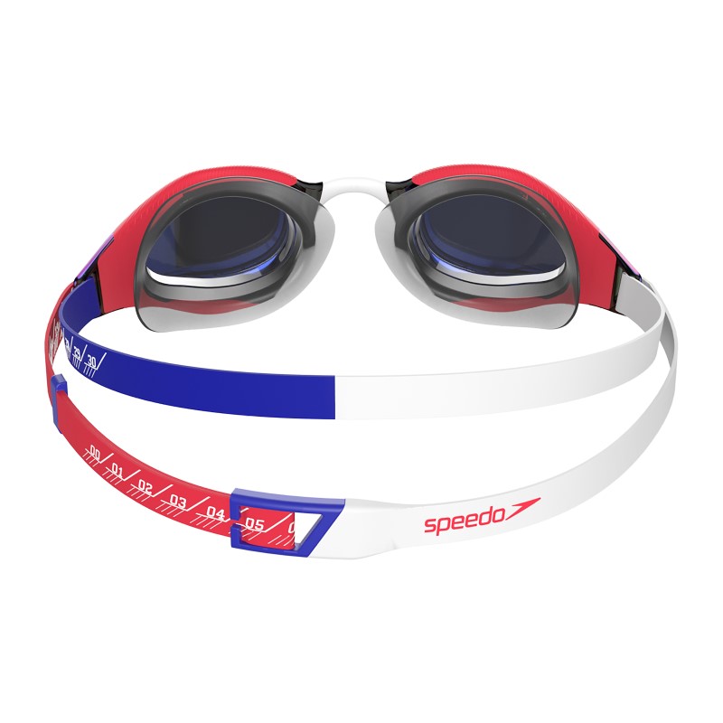 New Collection 2024! Speedo Fastskin Hyper Elite mirror red/blue