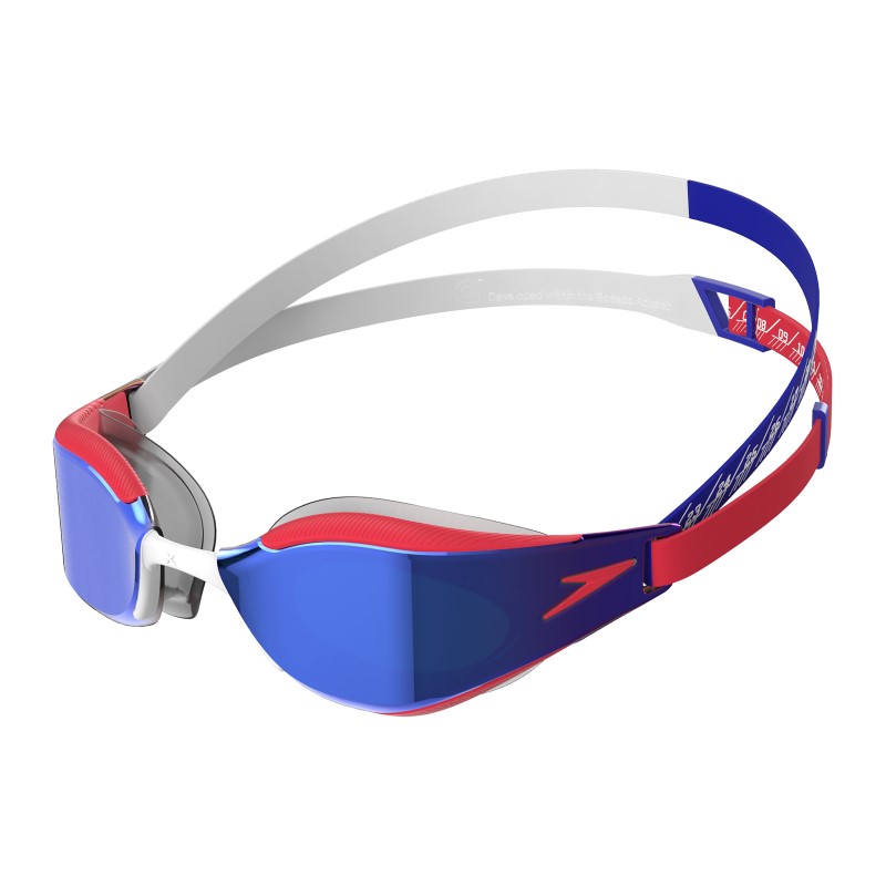 New Collection 2024! Speedo Fastskin Hyper Elite mirror red/blue