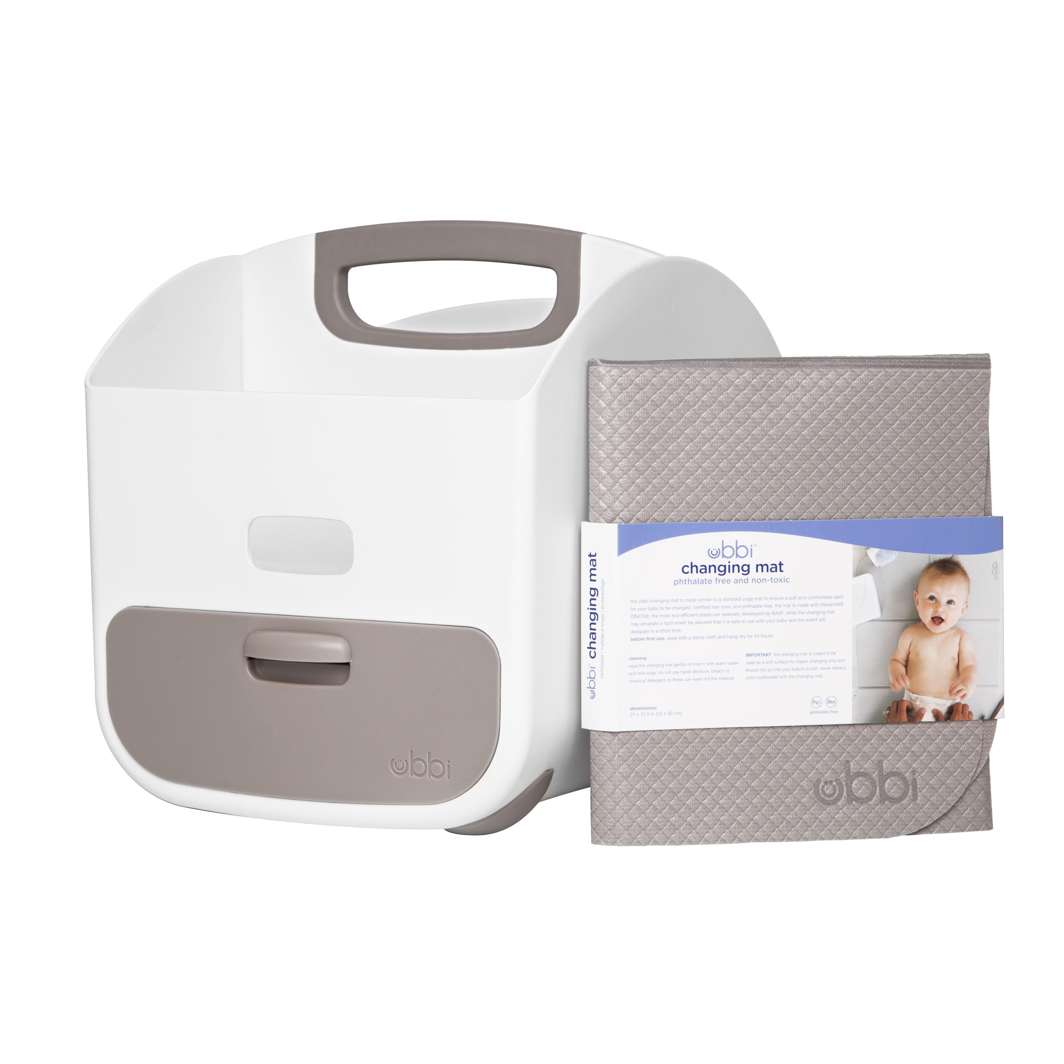 Diaper Caddy - Taupe - 2
